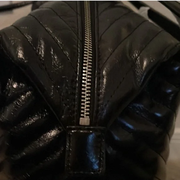 Rebecca Minkoff Stella Extra Large Chevron Zip Top Tote Bag NEW - Picture 9 of 10